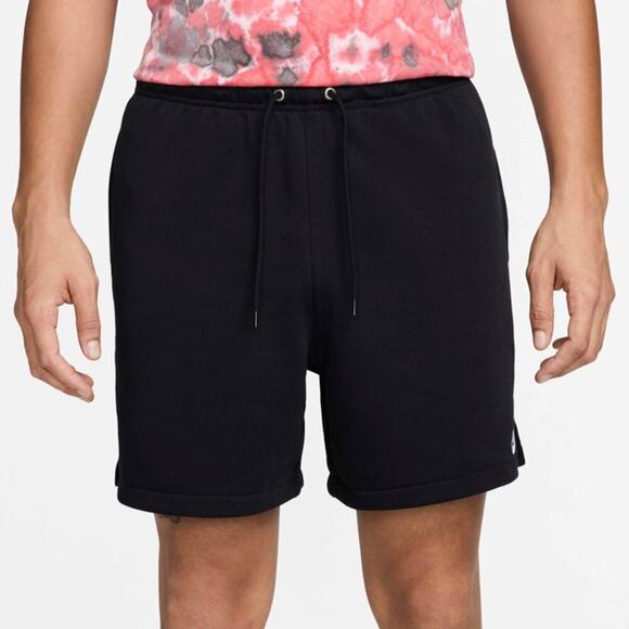 Nike Club Boy's Black Drawstring French Terry Flow Shorts Size XL - Picture 1 of 6